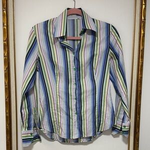 Etro Striped Multicolor Ladies Shirt